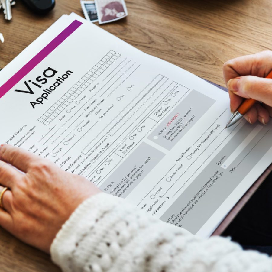 visa-application-travel-form-concept visa-application-travel-form-concept